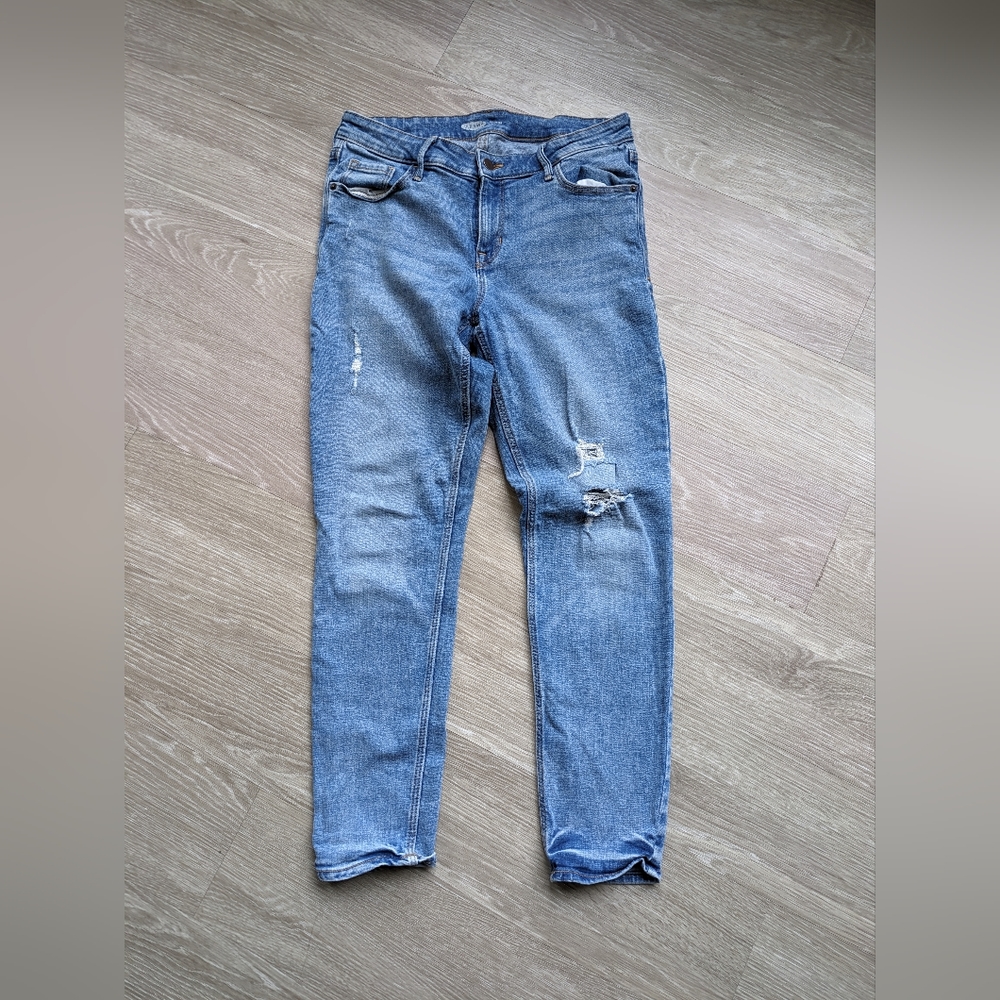 Old Navy Rockstar Super Skinny Cropped Jeans